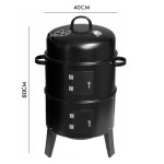 Charcoal Smoker Supplier - 3 in 1 Vertical Outdoor Grilling