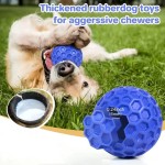 Dog Chew Toy Manufacturer - Honeycomb Tough Rubber Squeaky