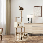 Cat Climbing Rack Manufacturer - Luxury Sisal Jumping Platform