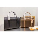Pet Carrier Supplier - Luxury Designer Leather Tote Bag