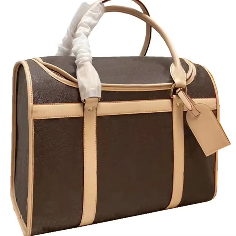 Pet Carrier Supplier - Luxury Designer Leather Tote Bag
