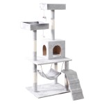 Cat Tree Supplier - Customized Plush Wooden Condo Tower