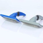Pet Comb Supplier - Foldable ABS Self-Cleaning Needle
