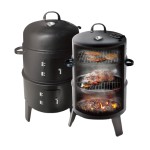 Charcoal Smoker Supplier - 3 in 1 Vertical Outdoor Grilling