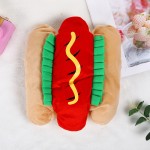 Pet Costume Factory - Hamburger Halloween Transformation