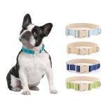Pet Collar Supplier - Eco-Friendly Adjustable Hemp Metal