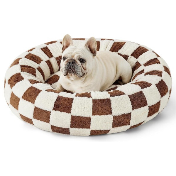 Dog Bed Factory - Indoor Cute Donut Jacquard Anti Slip