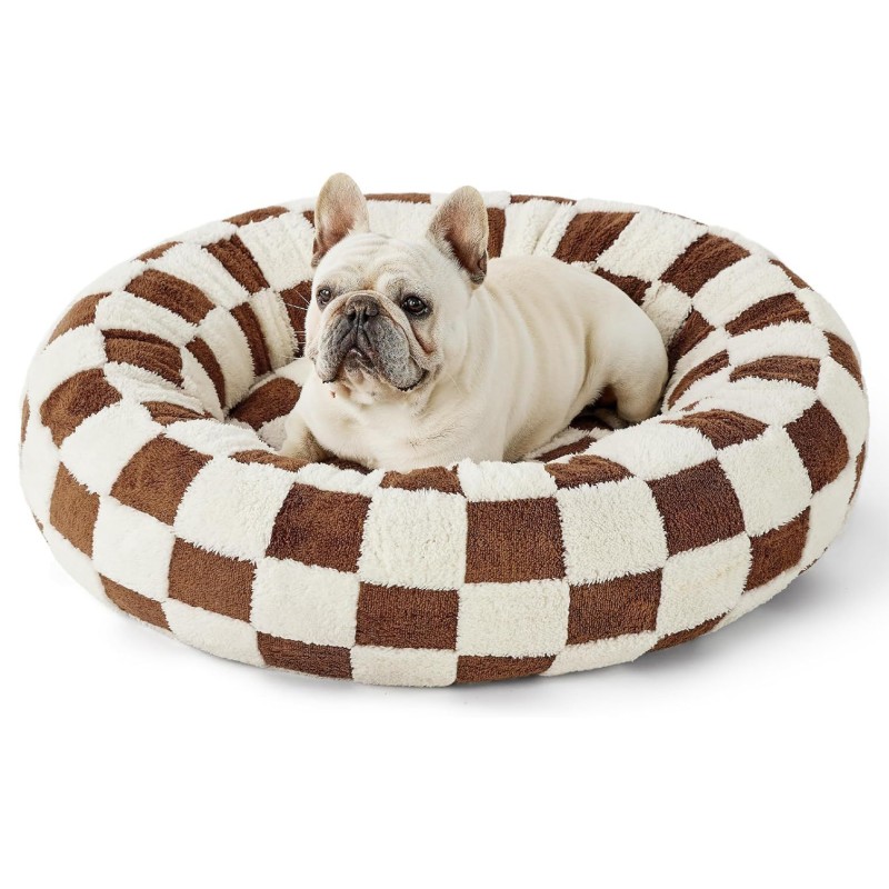 Dog Bed Factory - Indoor Cute Donut Jacquard Anti Slip