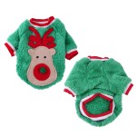 Pet Christmas Clothes Factory - Fleece Coral Two-Legged Costume