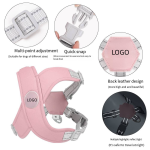 Dog Harness Manufacturer - 2 in 1 Custom Reflective X Shape