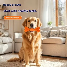 Dog Bone Toys Factory - Natural Rubber Teeth Cleaner Feeder