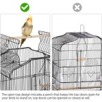 Bird Cage Factory - 93cm Open Top Detachable Rolling Stand