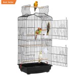 Bird Cage Factory - 93cm Open Top Detachable Rolling Stand