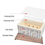 Japanese BBQ Grill Supplier - Ceramic Clay Hibachi Barbecue