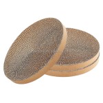 Cat Turbo Scratcher Supplier - 2 in 1 Cardboard Ball Track