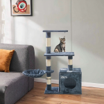 Cat Tree Tower Factory - Modern Wooden Sisal Shelves