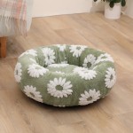 Dog Bed Factory - Indoor Cute Donut Jacquard Anti Slip