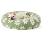 Dog Bed Factory - Indoor Cute Donut Jacquard Anti Slip
