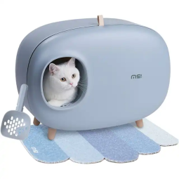 猫厕所工厂-批发全封闭简约设计