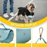 Pet Bag Dispenser Manufacturer - Leather Poop Bag Holder Leash