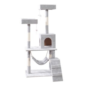 Cat Tree Supplier - Customized Plush Wooden Condo Tower