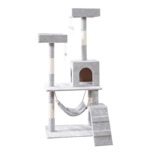 Cat Tree Supplier - Customized Plush Wooden Condo Tower