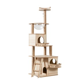 Cat Climbing Rack Manufacturer - Luxury Sisal Jumping Platform