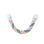 Parrot Climbing Rope Manufacturer - Bungee Perch Colorful Bead