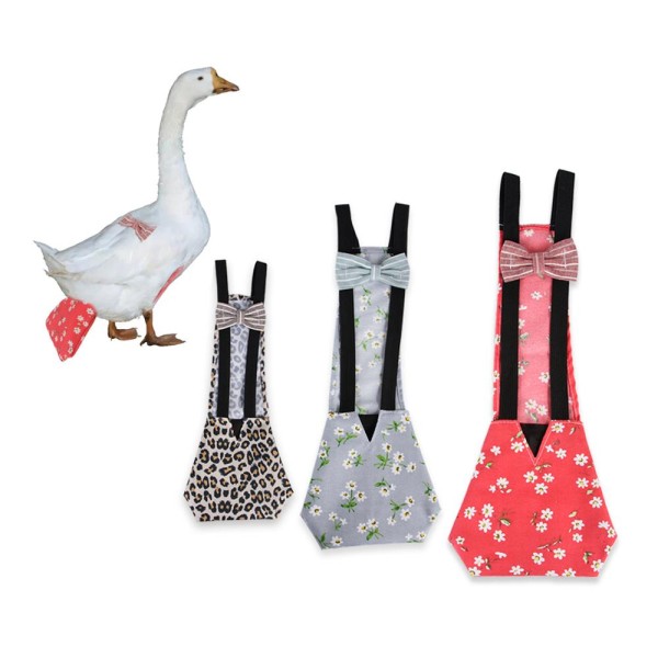 Pet Diaper Harness Manufacturer - Fashionable Goose Chicken Duck