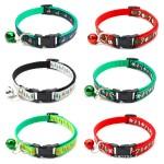 Pet Collar Manufacturer - Christmas Adjustable Square Buckle