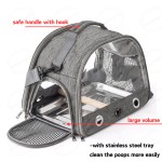 Bird Travel Cage Supplier - Windproof Turtle Backpack Carrier