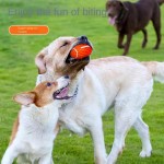 Dog Toy Supplier - Eco-Friendly Rugby Chew Squeaky Ball