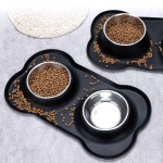 Pet Bowl Supplier - Wholesale Stainless Steel Double Nonslip