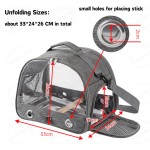 Bird Travel Cage Supplier - Windproof Turtle Backpack Carrier