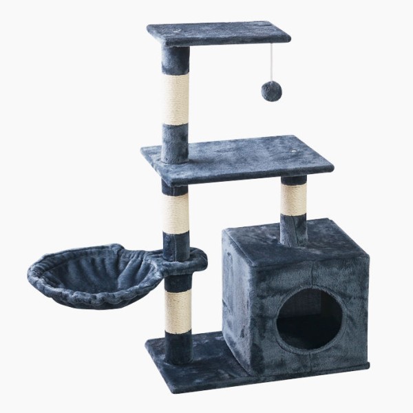 Cat Tree Tower Factory - Modern Wooden Sisal Shelves