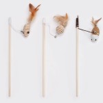 Cat Teaser Toys Supplier - Interactive Wand Fish Pole Bird