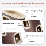 Cat Tree Factory - Big Luxury Wooden Wall Climb