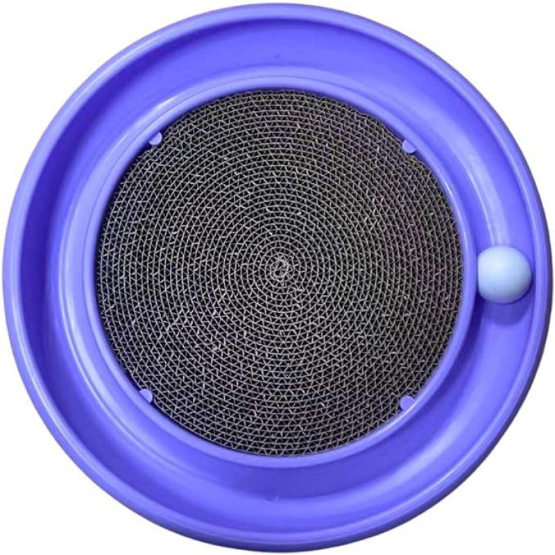 Cat Turbo Scratcher Supplier - 2 in 1 Cardboard Ball Track