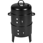 Charcoal Smoker Supplier - 3 in 1 Vertical Outdoor Grilling