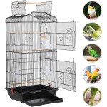Bird Cage Factory - 93cm Open Top Detachable Rolling Stand