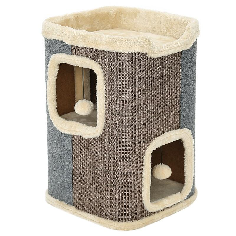 Cat Tree Factory - Big Luxury Wooden Wall Climb