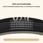 Dog Collar Factory - Adjustable Tactical Heavy Duty Padded