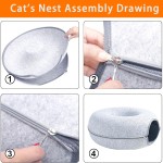 Cat Toy Tunnel Manufacturer - Double-layer Composite Detachable