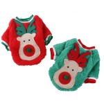 Pet Christmas Clothes Factory - Fleece Coral Two-Legged Costume