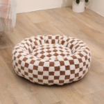 Dog Bed Factory - Indoor Cute Donut Jacquard Anti Slip