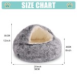 Pet Kennel Supplier - Semi-enclosed Warm Plush Cushion