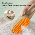 宠物蒸汽刷供应商-3合1鲸鱼硅胶除毛梳