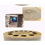 瓦楞纸猫屋供应商-巴士形状床抓板磨爪休息