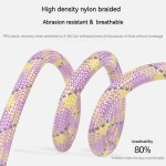 狗牵绳源头工厂-5米涤纶尼龙反光圆项圈批发