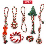 圣诞猫玩具源头工厂-麋鹿毛绒发声磨牙玩具圣诞